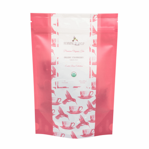 Organic Strawberry Green Tea Pyramids