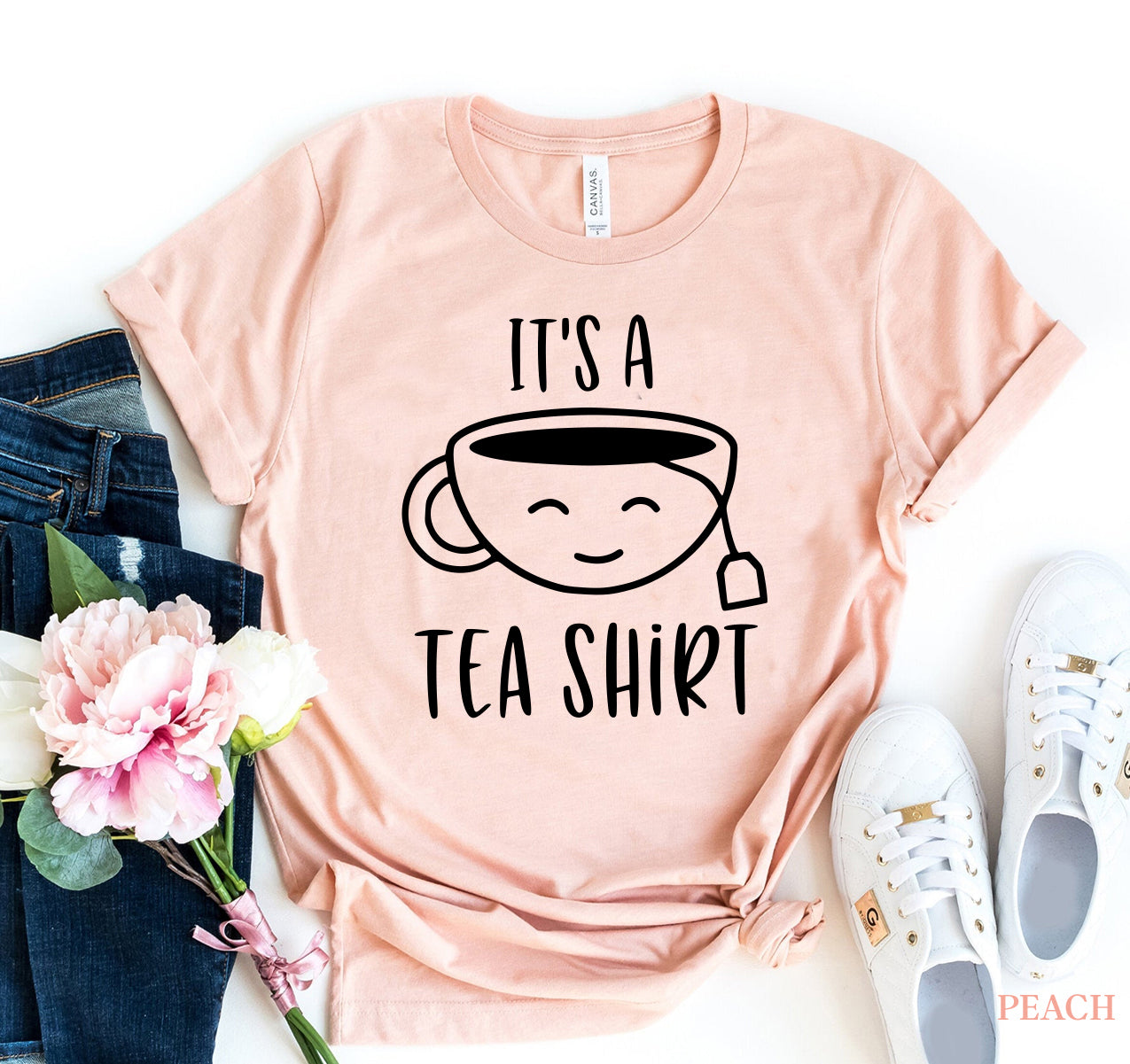 ​​Graphic Tees Women - Tea Lover - It's a Tea Shirt