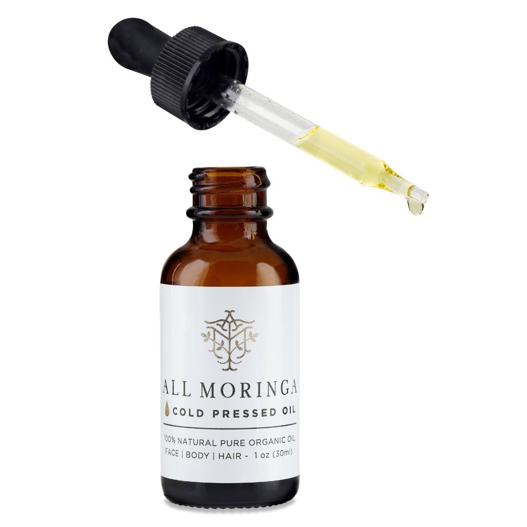 Moringa Cold Pressed Oil for Face, Body, Hair 