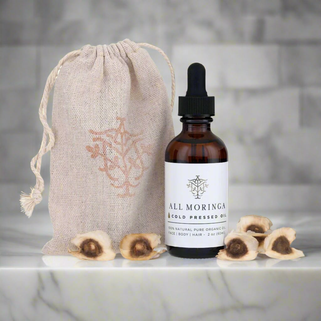 Moringa Cold Pressed Oil for Face, Body, Hair 