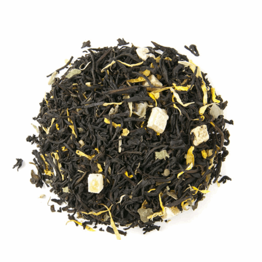 Peach - Apricot Flavored Black Loose Tea