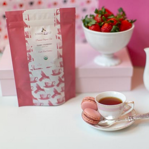 Organic Strawberry Green Tea Sachets