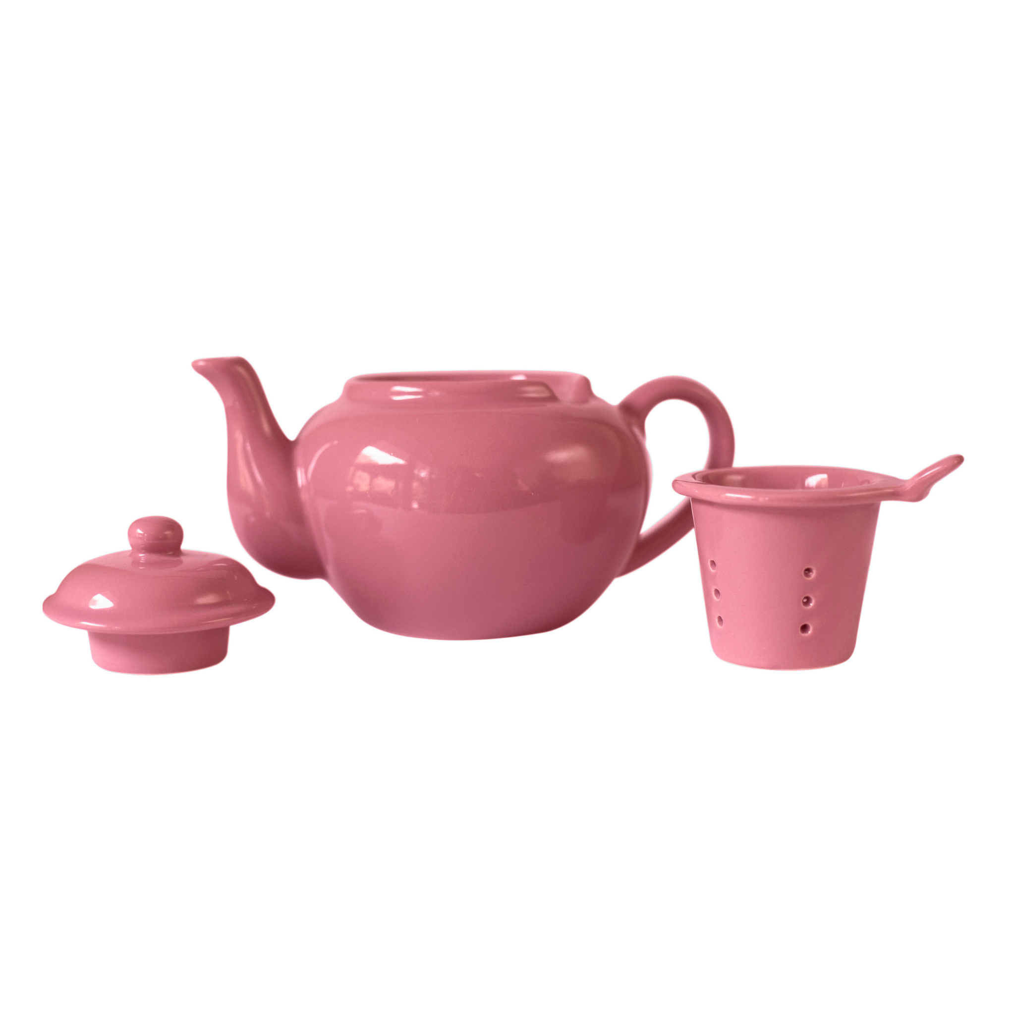 Root7 G&Tea Cocktail Set (2 Cups & Teapot Infuser Clear Iridescent